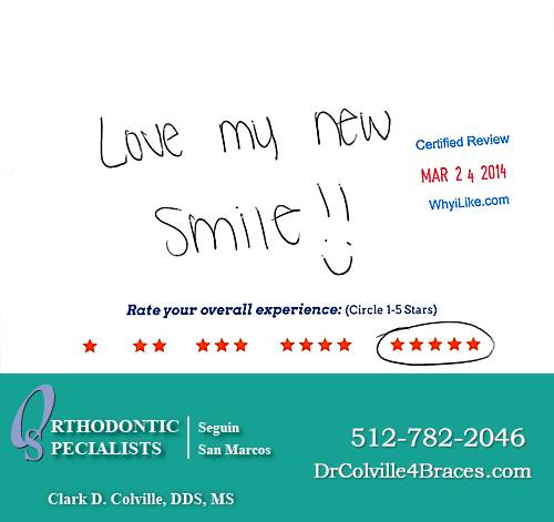 Orthodontic Specialists of San Marcos review by Katelyn D. in San Marcos, TX on March 24, 2014