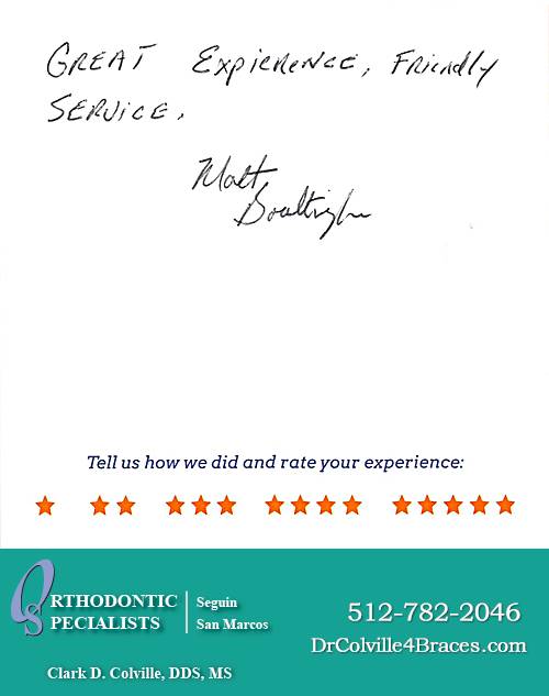 Orthodontic Specialists of San Marcos review by Angelica B. in San Marcos, TX on November 18, 2014