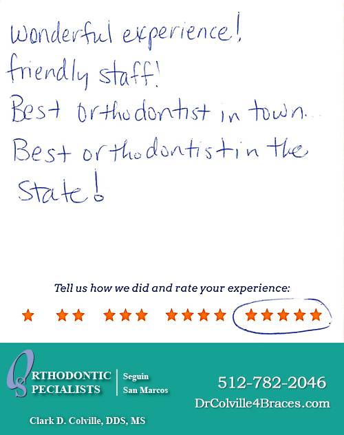 Orthodontic Specialists of San Marcos review by Kindra W. in San Marcos, TX on November 18, 2014