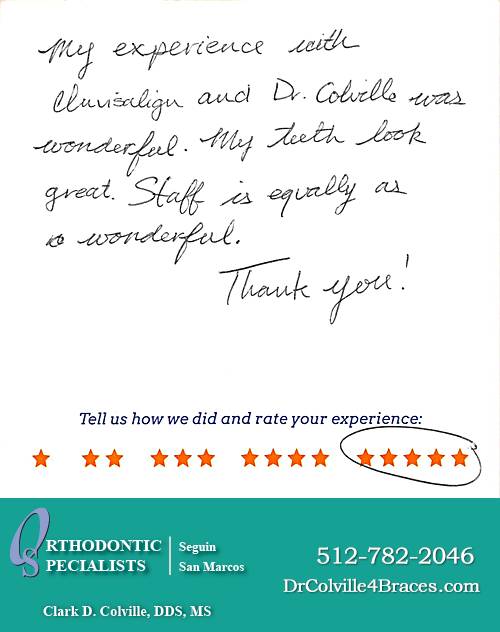 Orthodontic Specialists of San Marcos review by Ly T. in San Marcos, TX on February 17, 2015