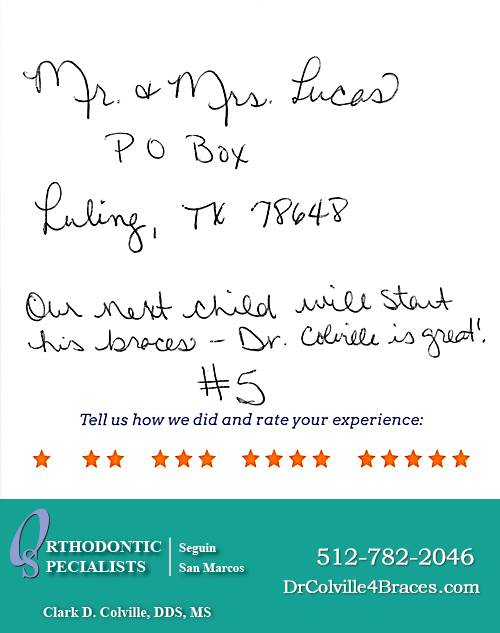 Orthodontic Specialists of San Marcos review by Tammy L. in San Marcos, TX on March 05, 2015