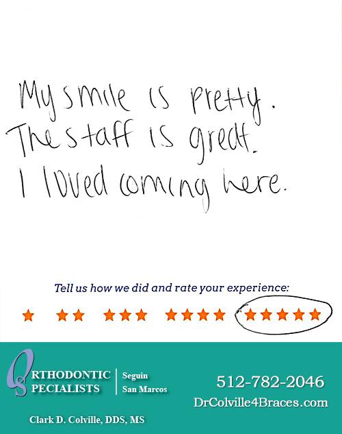 Orthodontic Specialists of San Marcos review by Lyndsey L. in San Marcos, TX on March 05, 2015