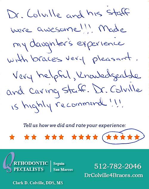 Orthodontic Specialists of San Marcos review by Stacey D. in San Marcos, TX on May 11, 2015