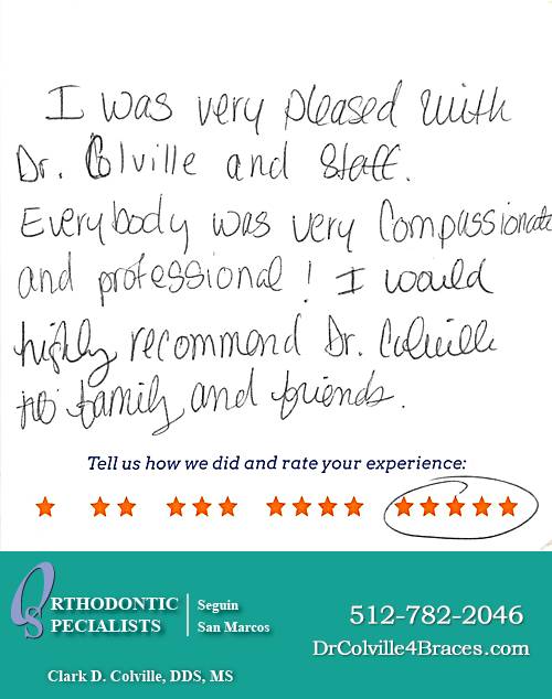Orthodontic Specialists of San Marcos review by Erica S. in San Marcos, TX on May 11, 2015