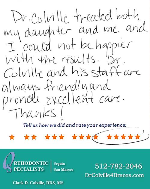 Orthodontic Specialists of San Marcos review by Christina H. in San Marcos, TX on October 07, 2015