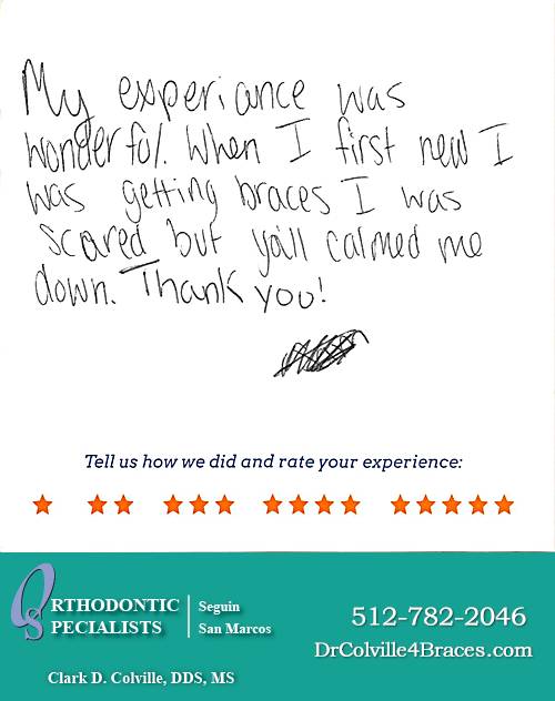 Orthodontic Specialists of San Marcos review by Sam S. in San Marcos, TX on May 03, 2016