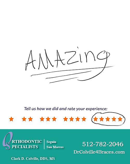Orthodontic Specialists of San Marcos review by Shawn W. in San Marcos, TX on November 10, 2017
