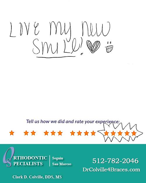 Orthodontic Specialists of San Marcos review by Rebecca G. in San Marcos, TX on November 10, 2017