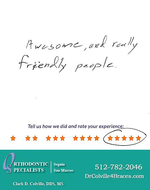 Orthodontic Specialists of San Marcos review by Luke L. in San Marcos, TX on November 10, 2017