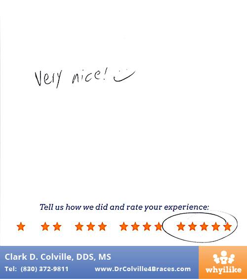 Orthodontic Specialists of Seguin review by Brian D. in Seguin, TX on September 30, 2014