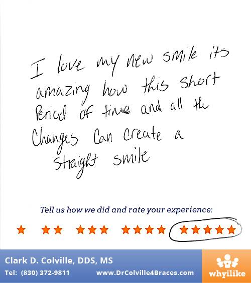 Orthodontic Specialists of Seguin review by Callie R. in Seguin, TX on September 30, 2014