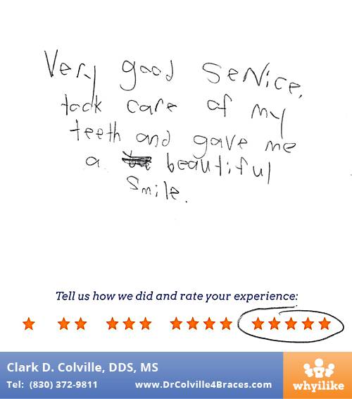 Orthodontic Specialists of Seguin review by Jordan W. in Seguin, TX on January 06, 2015