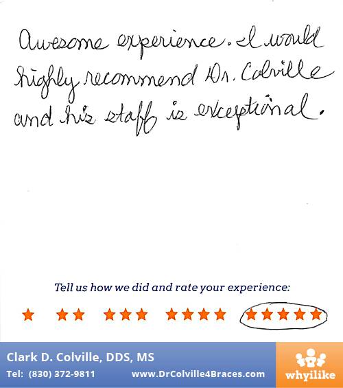 Orthodontic Specialists of Seguin review by Sherry L. in Seguin, TX on January 06, 2015