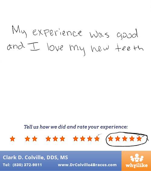 Orthodontic Specialists of Seguin review by Garrett R. in Seguin, TX on January 06, 2015