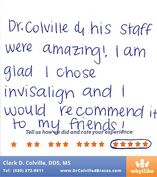 Orthodontic Specialists of Seguin review by Kaylie K. in Seguin, TX on January 06, 2015