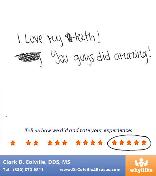 Orthodontic Specialists of Seguin review by Shelby D. in Seguin, TX on January 06, 2015