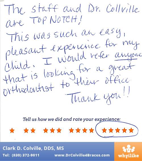Orthodontic Specialists of Seguin review by Cheraun B. in Seguin, TX on January 06, 2015