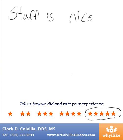 Orthodontic Specialists of Seguin review by Wyatt S. in Seguin, TX on January 20, 2015