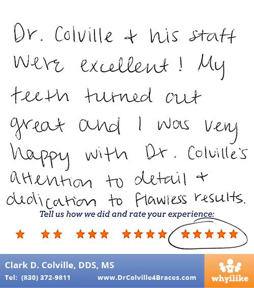 Orthodontic Specialists of Seguin review by Lindsay A. in Seguin, TX on October 07, 2015