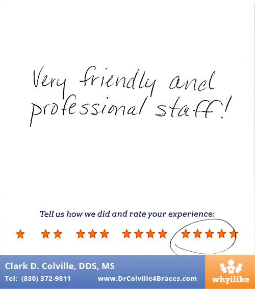 Orthodontic Specialists of Seguin review by Tracy S. in Seguin, TX on November 12, 2015