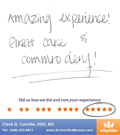 Orthodontic Specialists of Seguin review by Grace G. in Seguin, TX on February 17, 2016