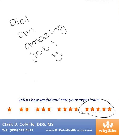 Orthodontic Specialists of Seguin review by Synida S. in Seguin, TX on March 16, 2016