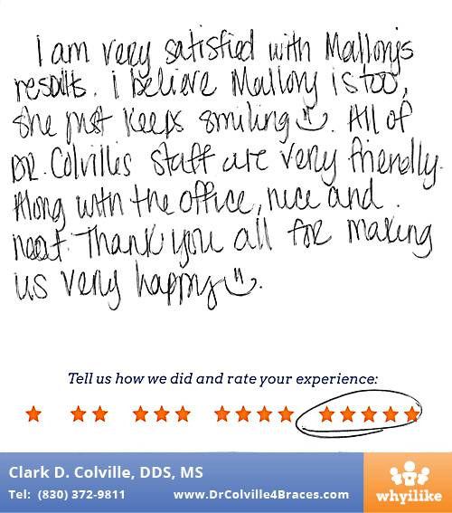 Orthodontic Specialists of Seguin review by Christianna R. in Seguin, TX on May 03, 2016