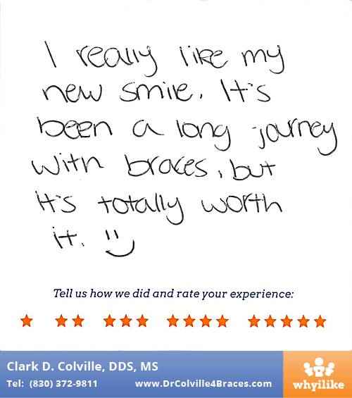 Orthodontic Specialists of Seguin review by Anahi R. in Seguin, TX on May 03, 2016