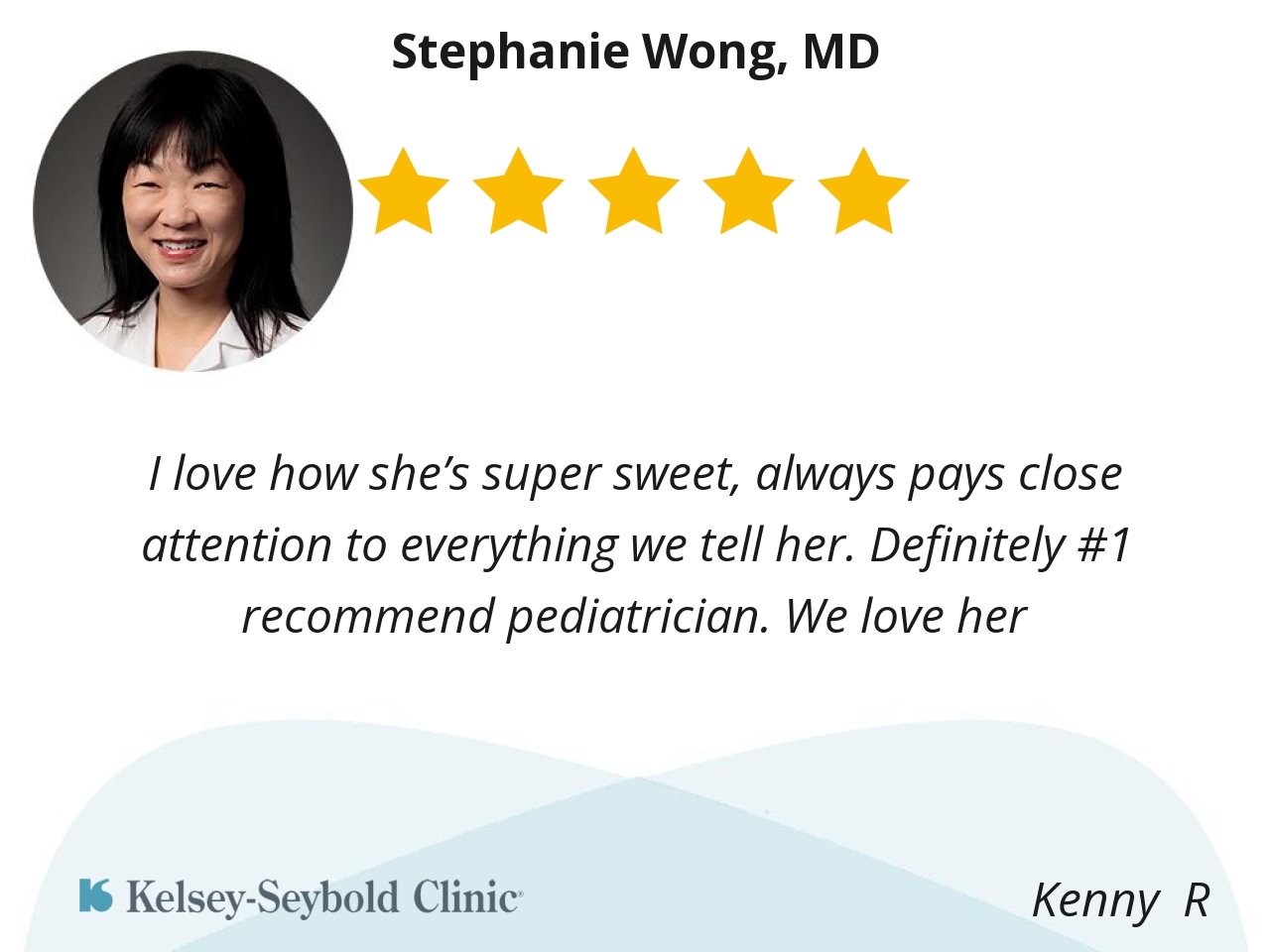 Stephanie Wong, MD | Houston Pediatrician | Kelsey-Seybold Clinic