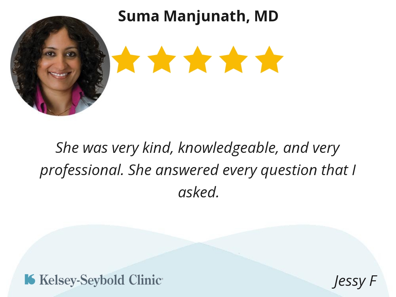 Suma Manjunath Md Houston Pediatrician Kelsey Seybold - 