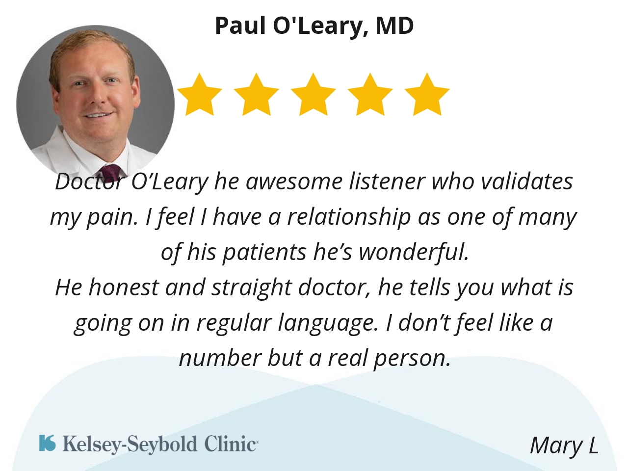 Paul O Leary Md Kingwood Internal Medicine Kelsey Seybold Clinic